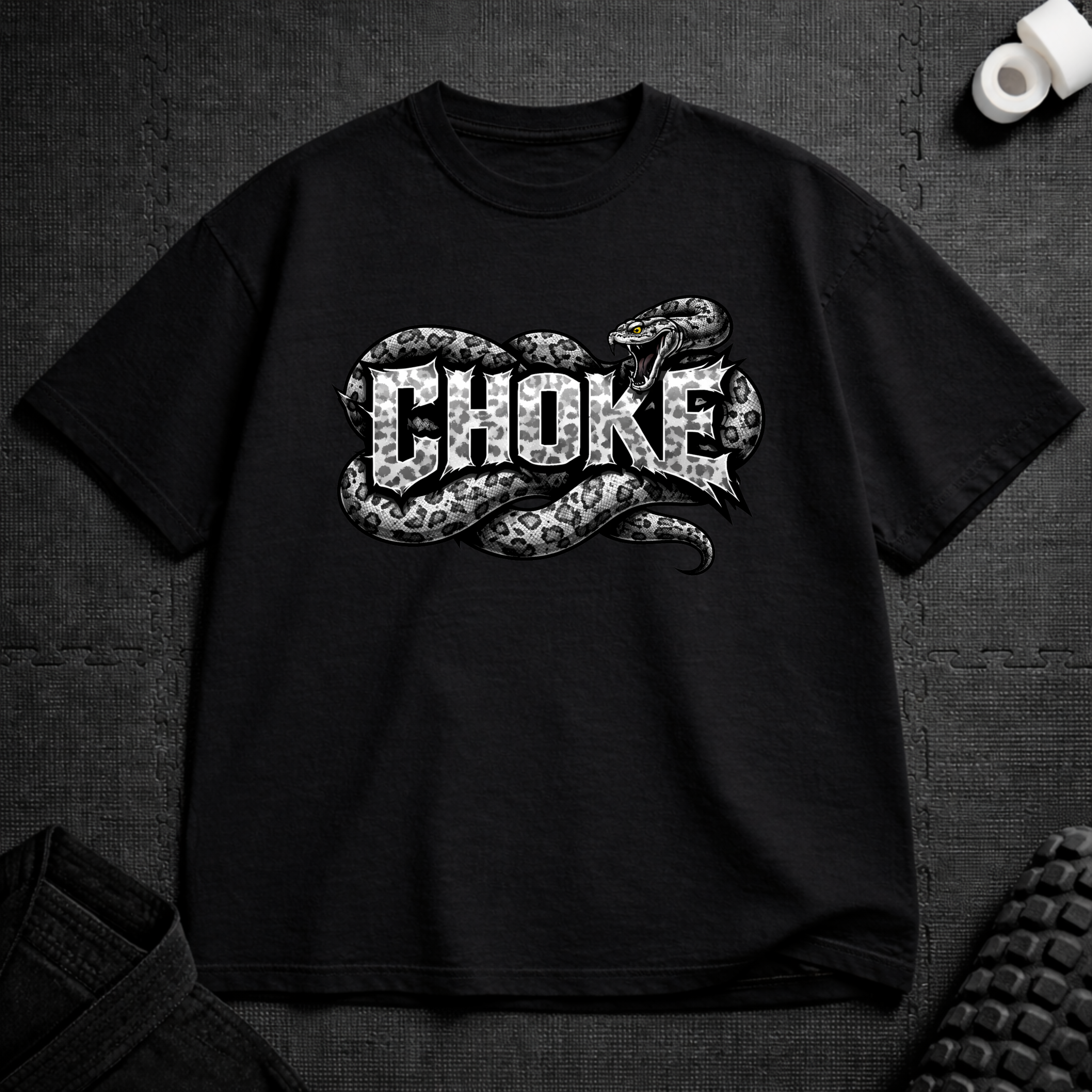 Snake Choke-Belt T-Shirt