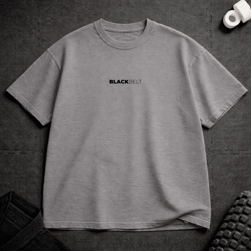 Black - Belt T-Shirt - Tenaz
