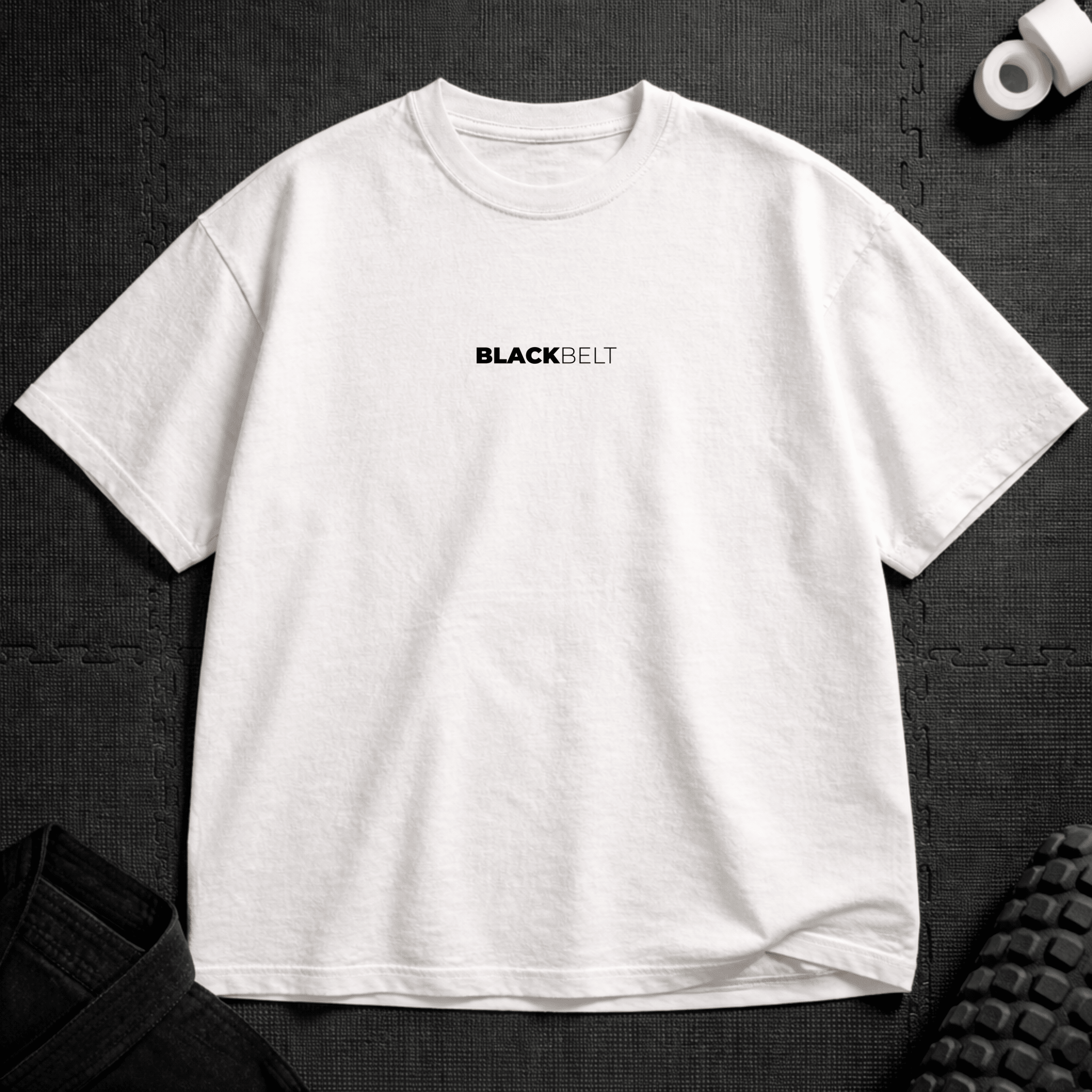 Black - Belt T-Shirt - Tenaz