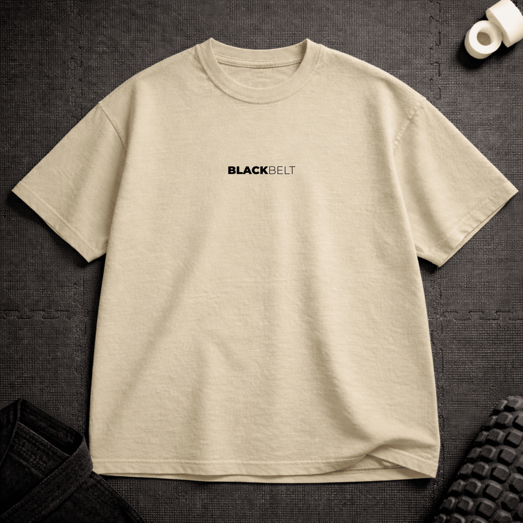 Black - Belt T-Shirt - Tenaz