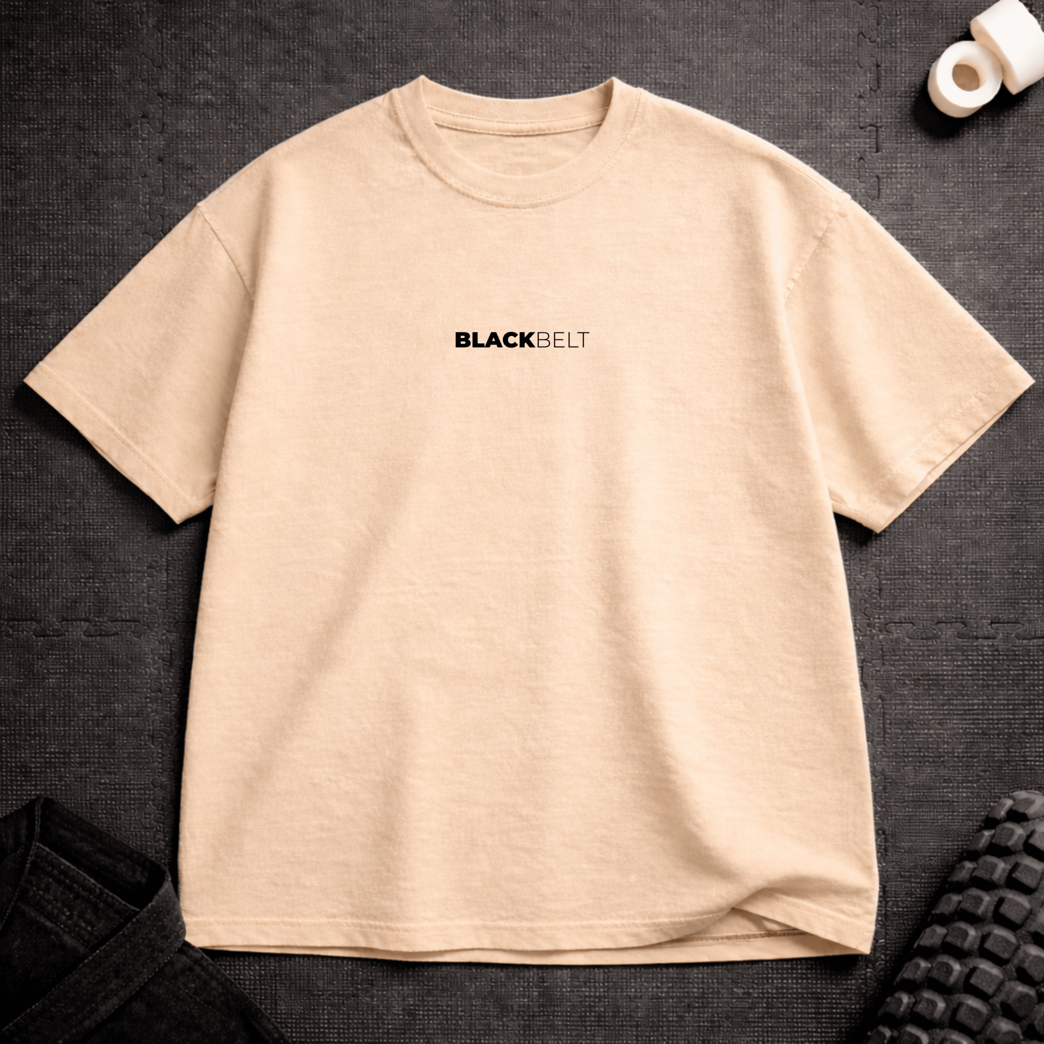 Black - Belt T-Shirt - Tenaz