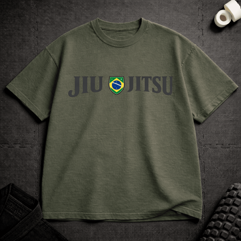 Brazil Shield T-Shirt - Tenaz