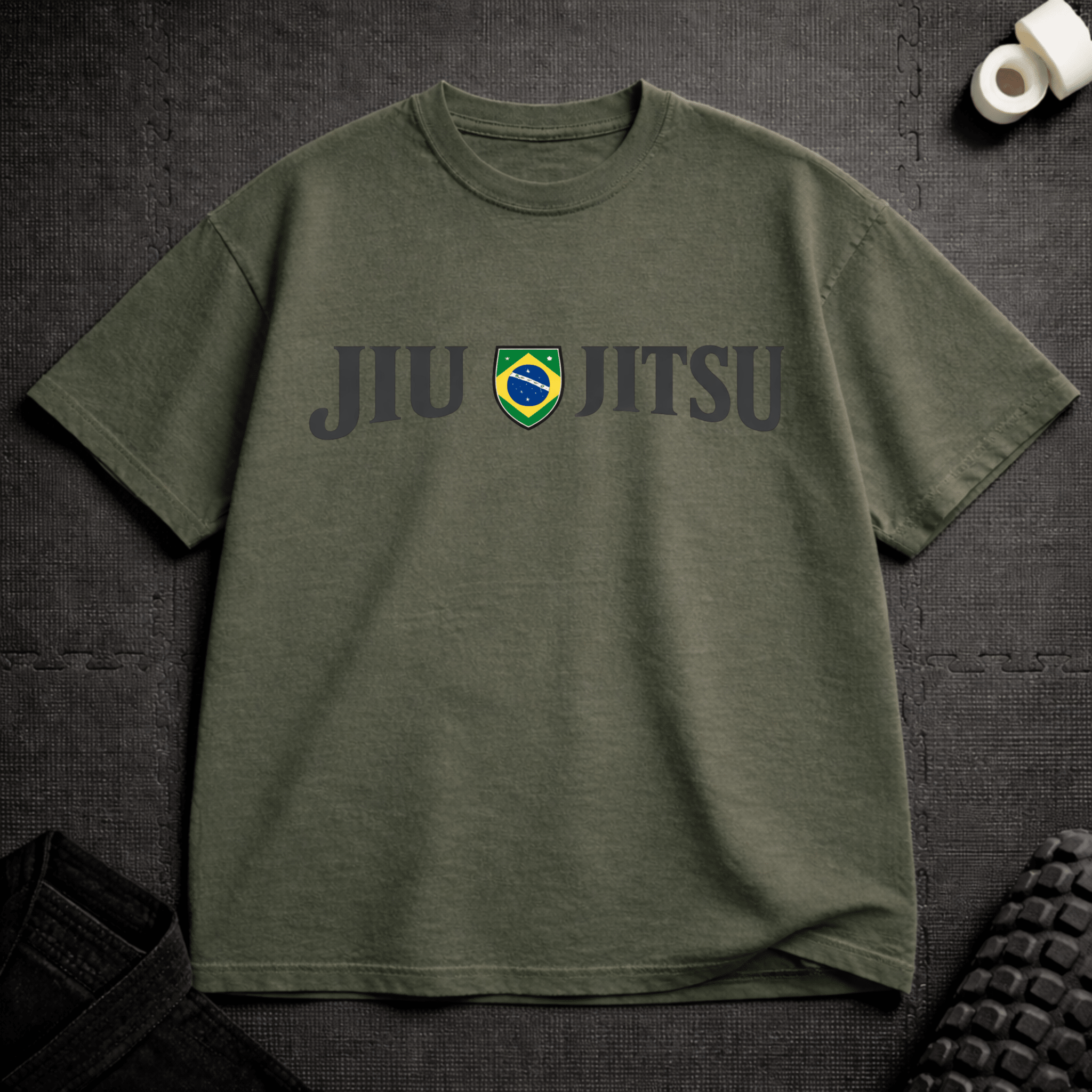 Brazil Shield T-Shirt - Tenaz