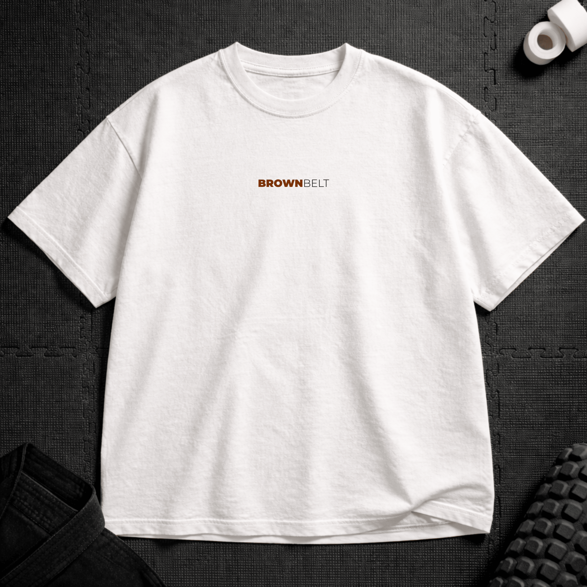 Brown - Belt T-Shirt - Tenaz