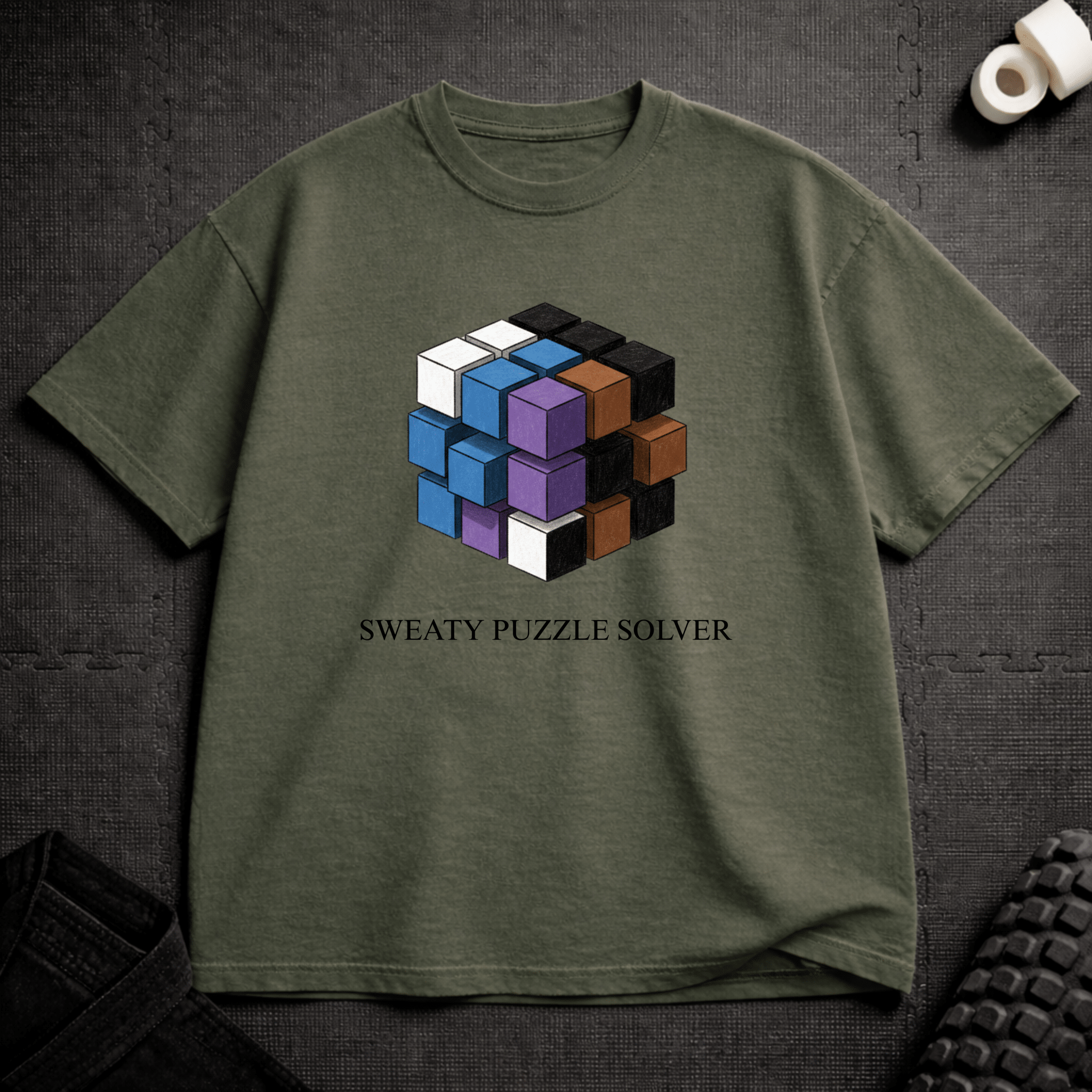 Sweaty Puzzle T-Shirt - Tenaz