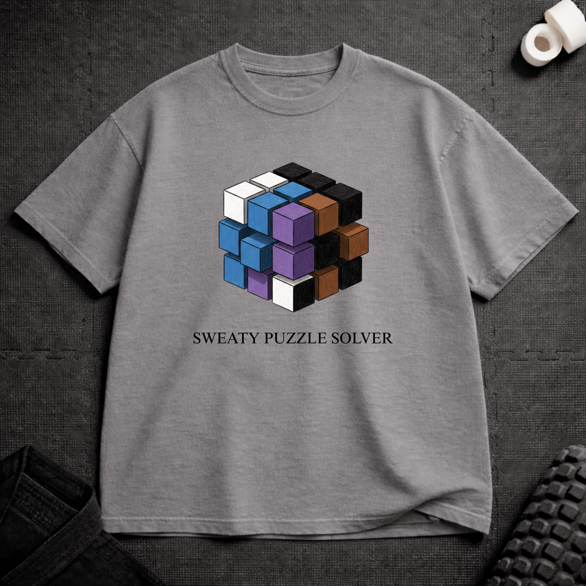 Sweaty Puzzle T-Shirt - Tenaz