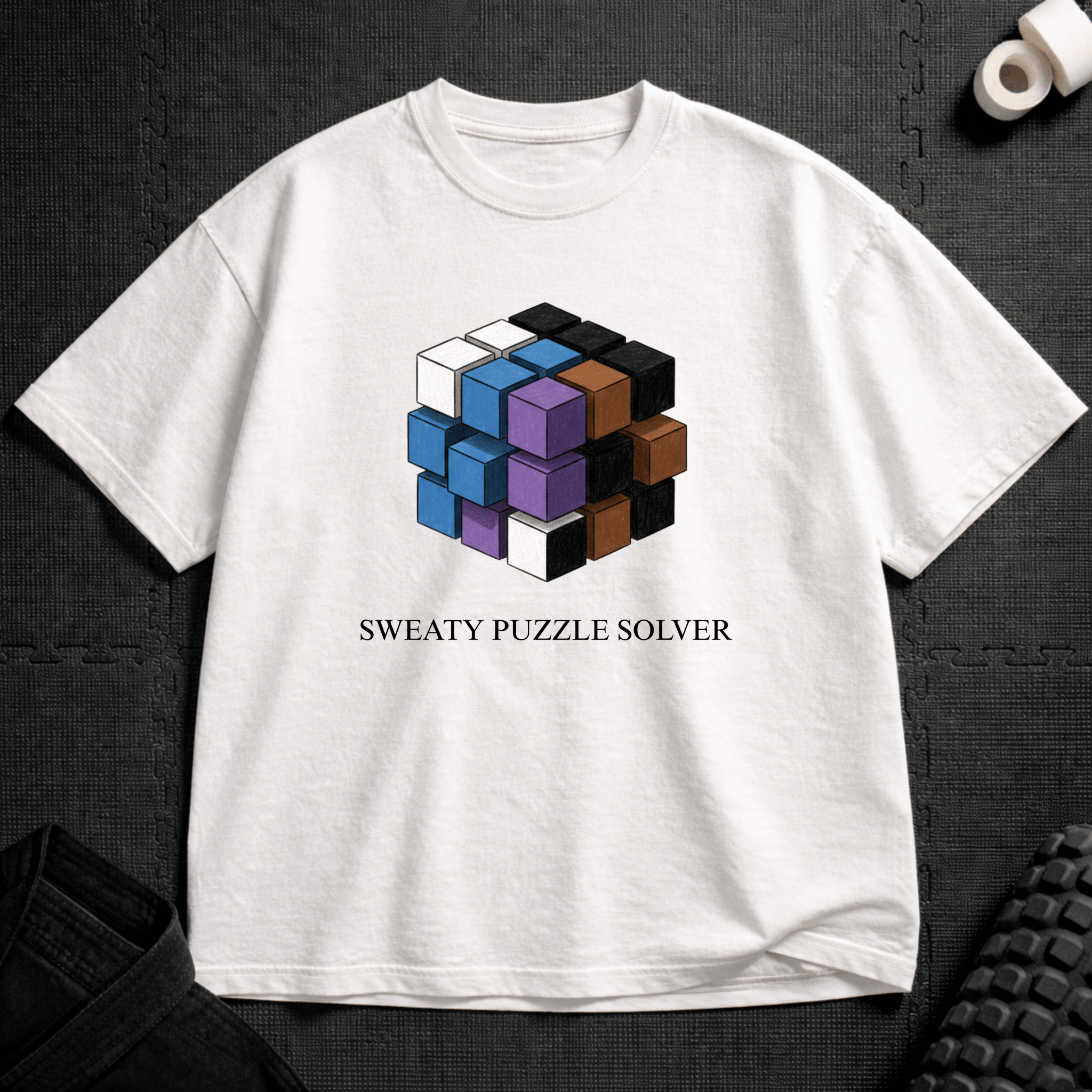 Sweaty Puzzle T-Shirt - Tenaz