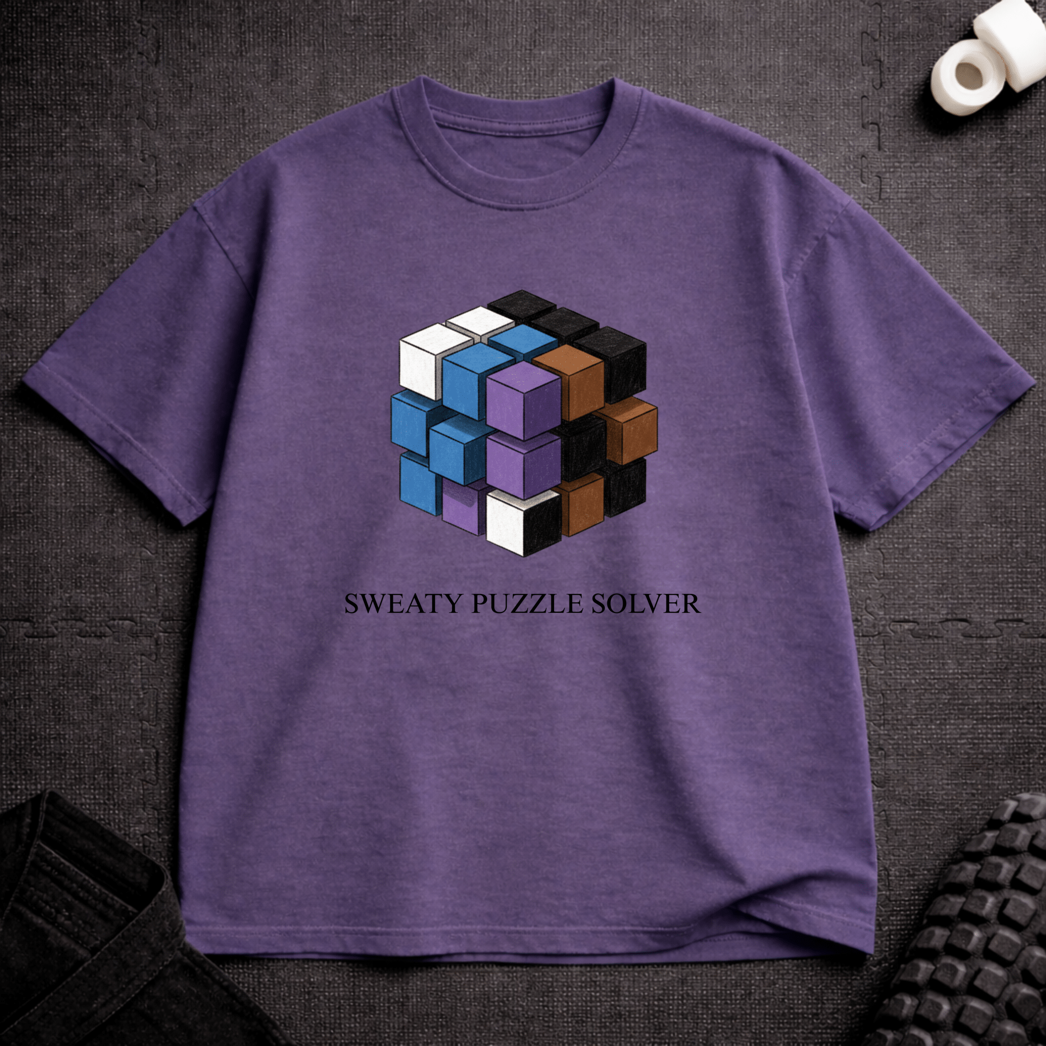 Sweaty Puzzle T-Shirt - Tenaz