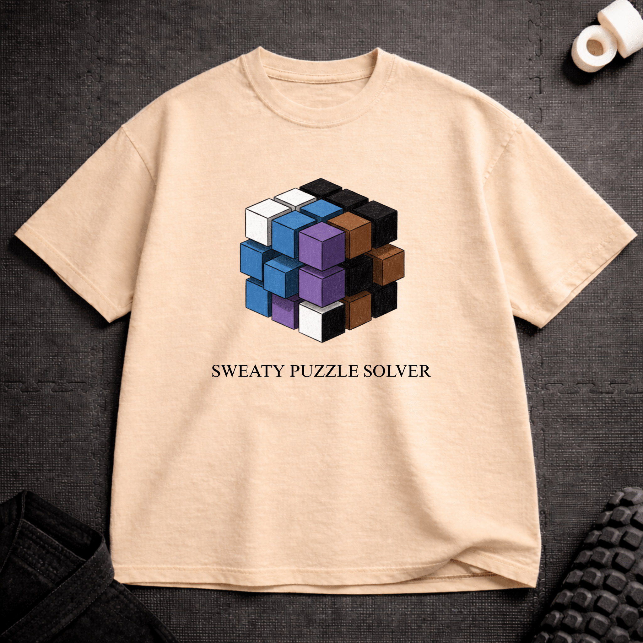 Sweaty Puzzle T-Shirt - Tenaz
