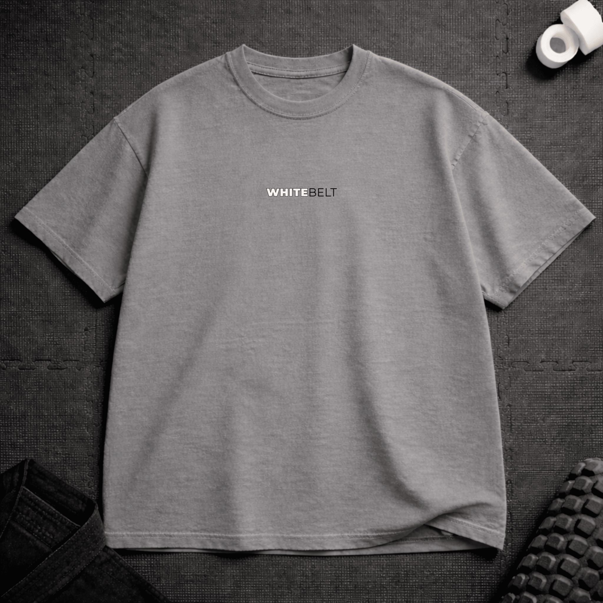 White - Belt T-Shirt - Tenaz