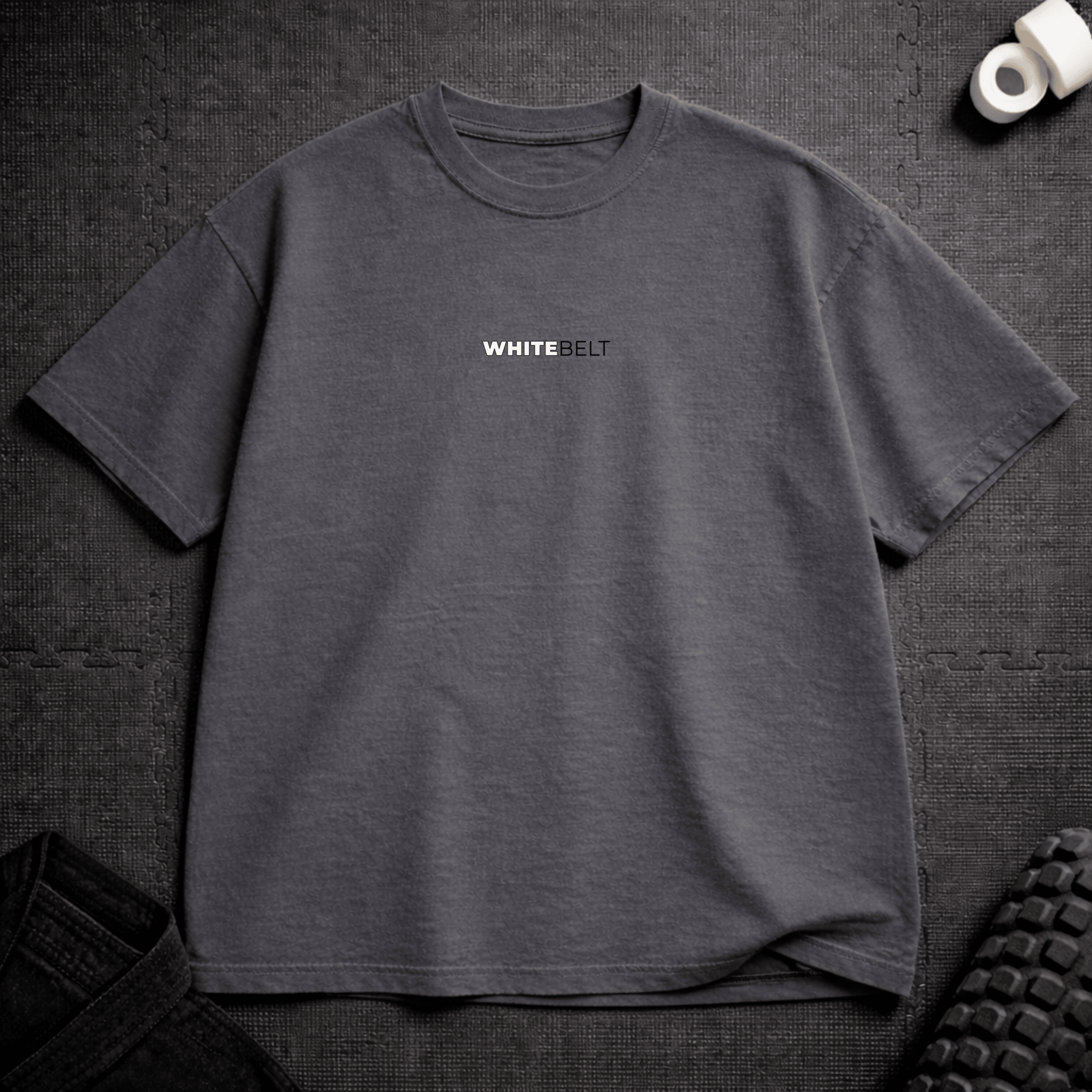 White - Belt T-Shirt - Tenaz