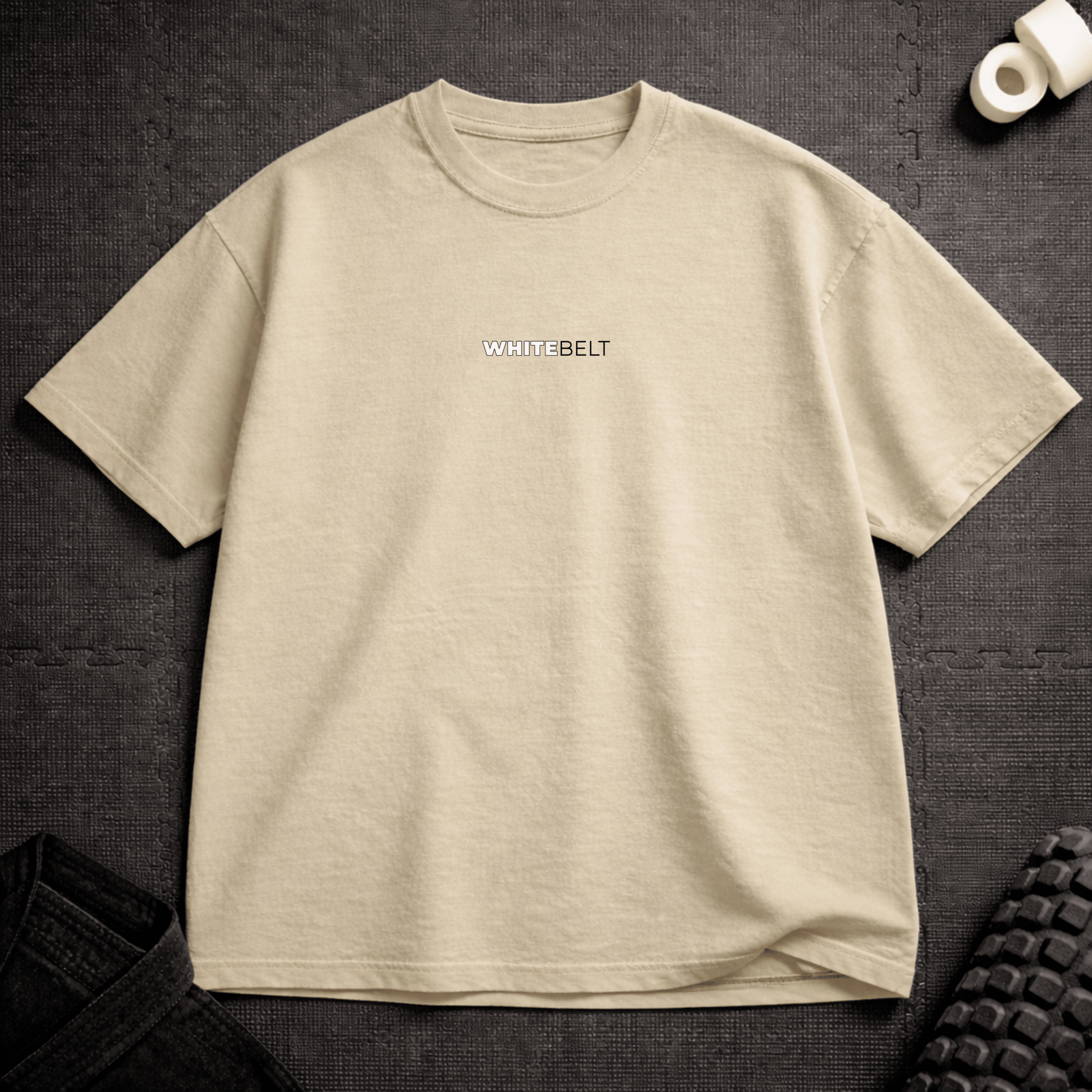 White - Belt T-Shirt - Tenaz